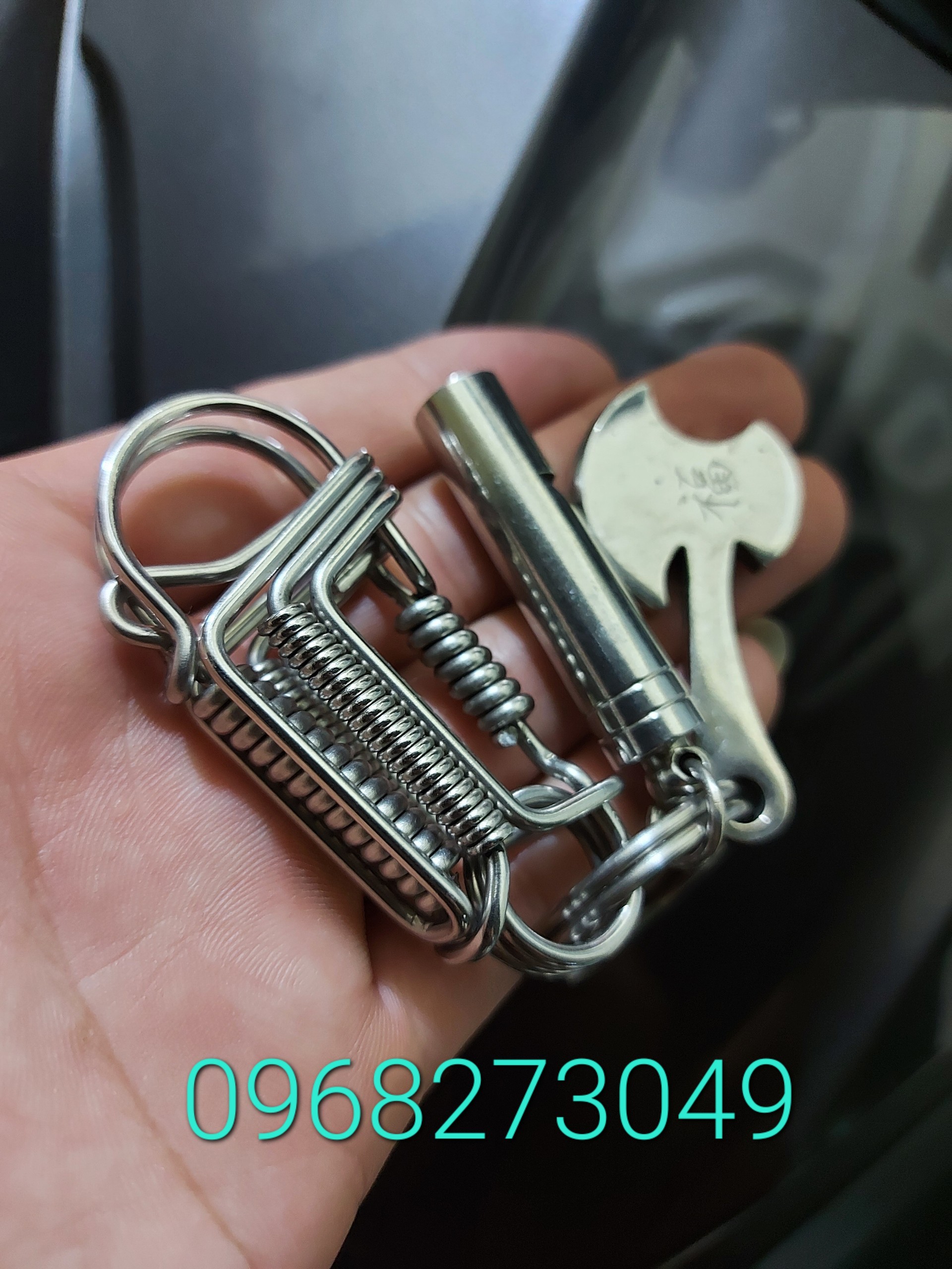 Móc Khoá Inox-TiTan