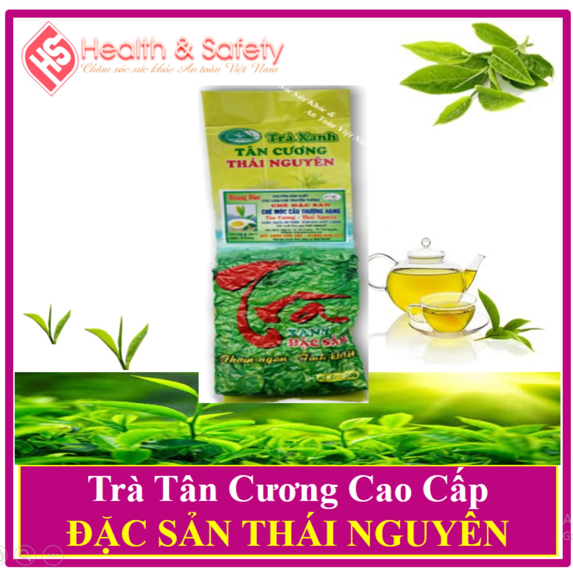 HÀNG CHÍNH HÃNG Trà Tân Cương Móc Câu Thượng Hạng - Gói 500gr - Tặng 100gr bột trà xanh nguyên chất