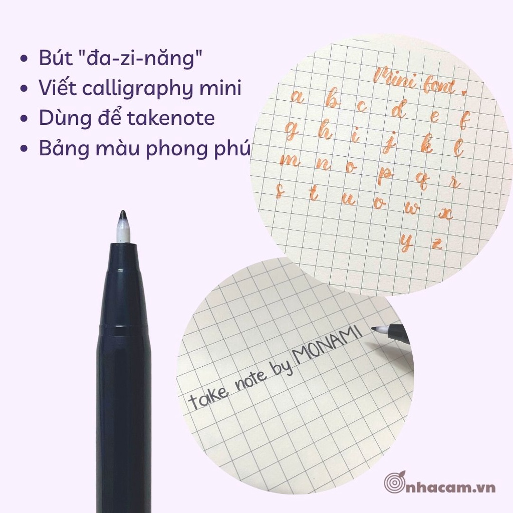Bút Monami Plus Pen 3000 Nhà Cam