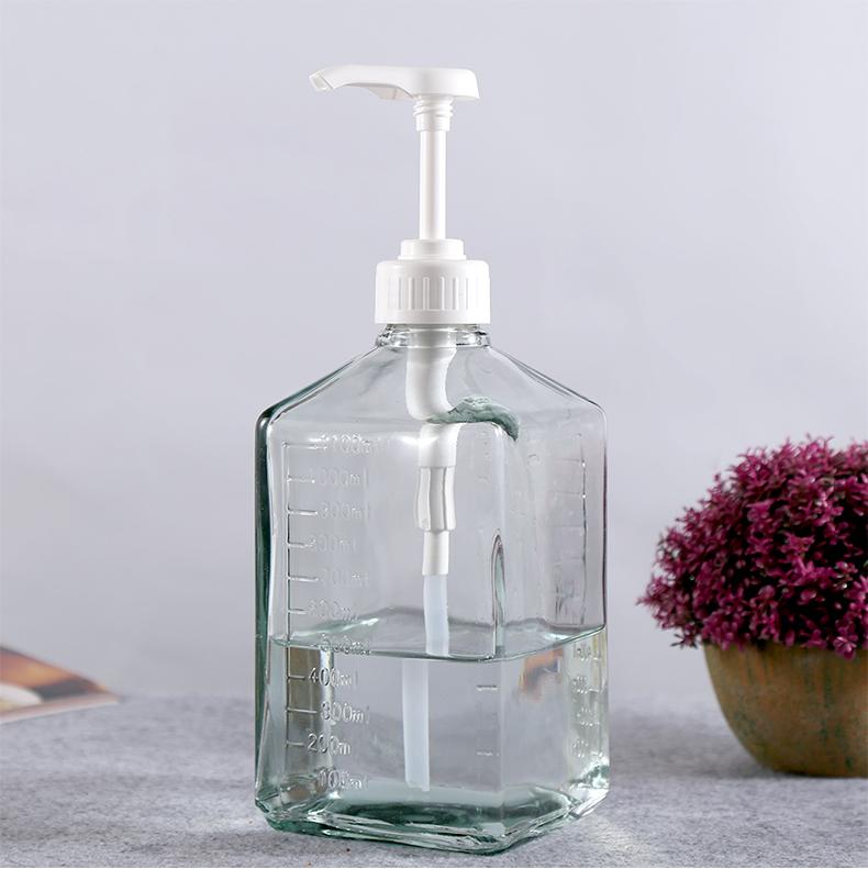 [HCM]Bình bơm siro có vòi định lượng 10ml - Bình thủy tinh