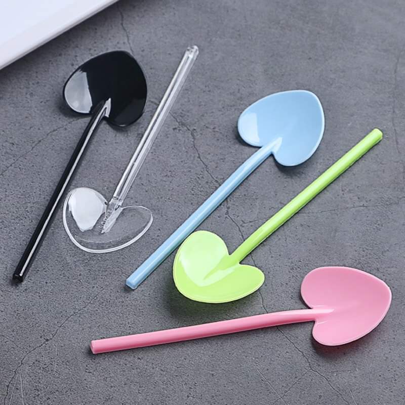 Combo 10 xẻng tim xúc bột, xúc kem