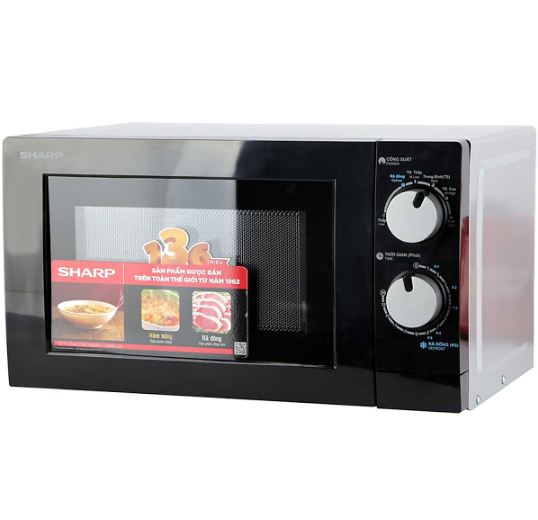 Lò Vi Sóng Sharp R-208VN-WS (20L)
