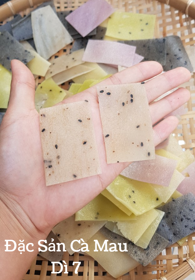 [250Gram] Bánh phồng nước cốt dừa, mix nhiều vị
