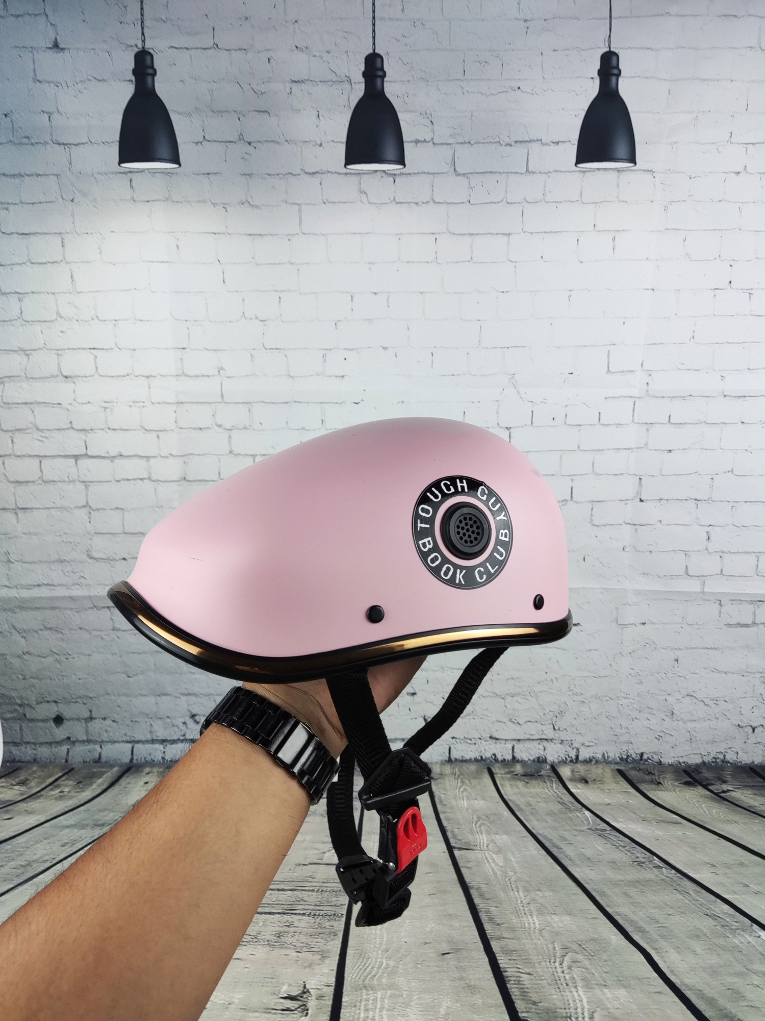 Nón Bảo Hiểm Thể Thao Kiểu Beret Cổ Điển [Hình Shop Tự Chụp]