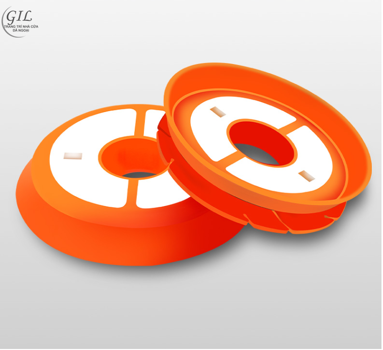 trục quấn dây câu silicone 6cm