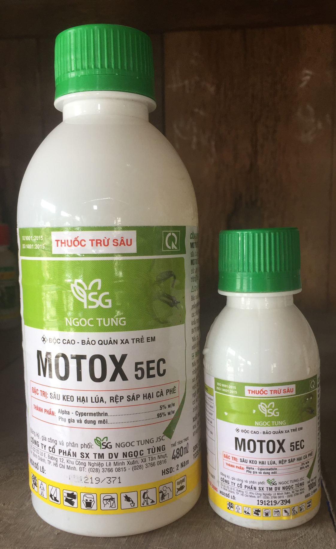 Thuốc trừ sâu Motox 5EC -  Chai 480ml