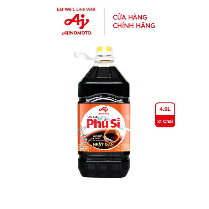 Chai Nước Tương "Phú Sĩ" 4.9l/Chai - Hình ảnh 3