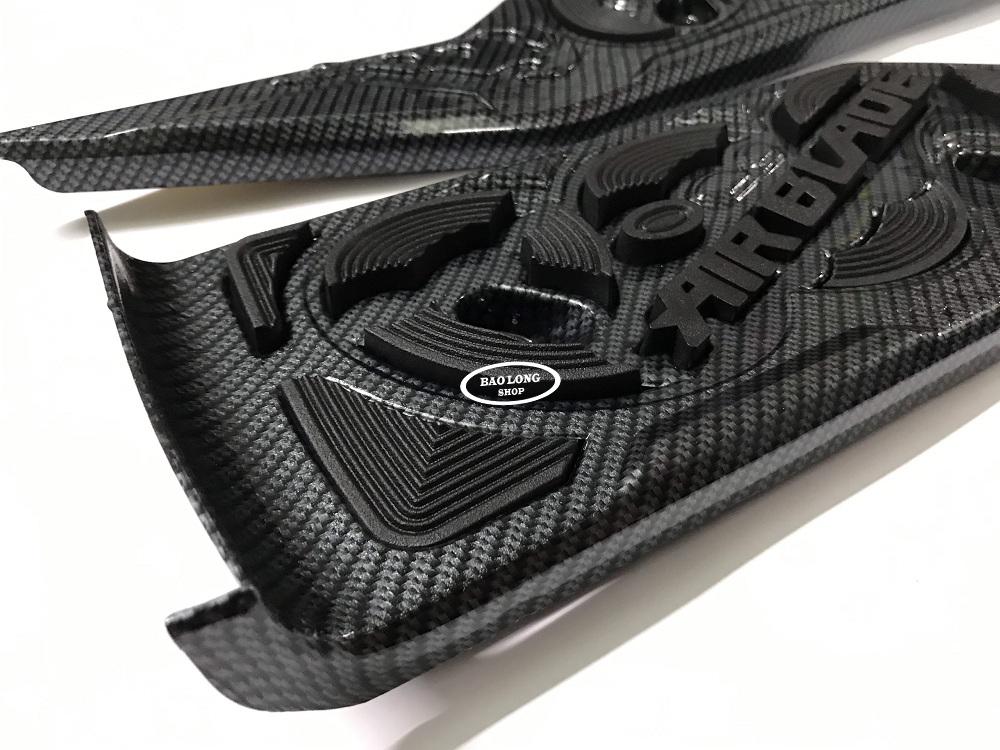 AirBlade 125 (2016-2019) Full 7 Món Carbon (Ốp pô + Pô E + Két nước + Mỏ Dè + Thảm Lót Carbon)