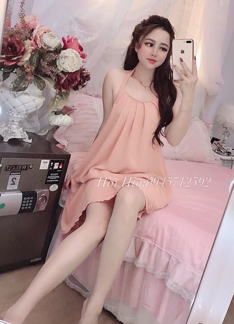 Đầm yếm kate -mtb