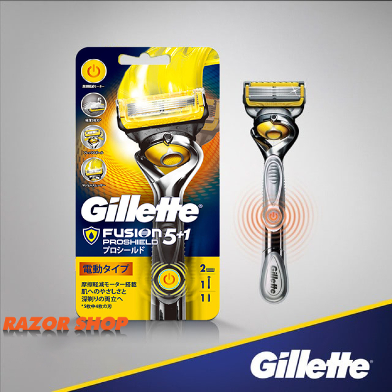 Dao cạo râu 5 lưỡi Gillette Fusion 5+1 Proshield Power (Chạy pin) giá rẻ
