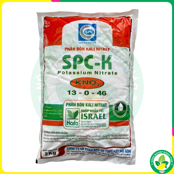 Phân Bón KALI NITRAT SPC-K Potassium Nitrate KN03 13-0-46 (Gói 2kg)