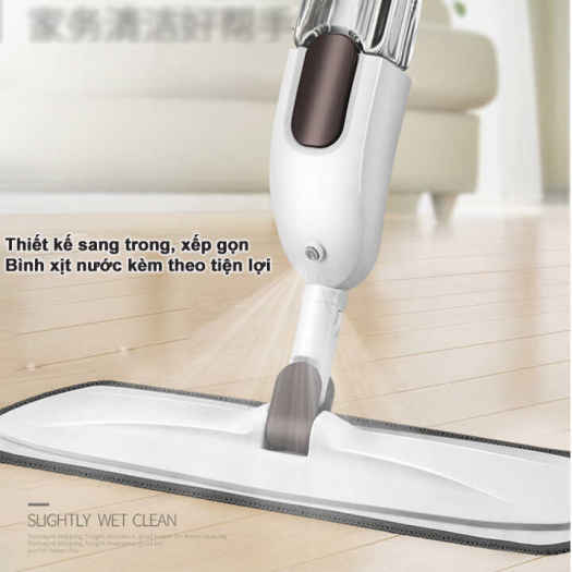 Cây lau nhà kèm bình phun nước đa năng