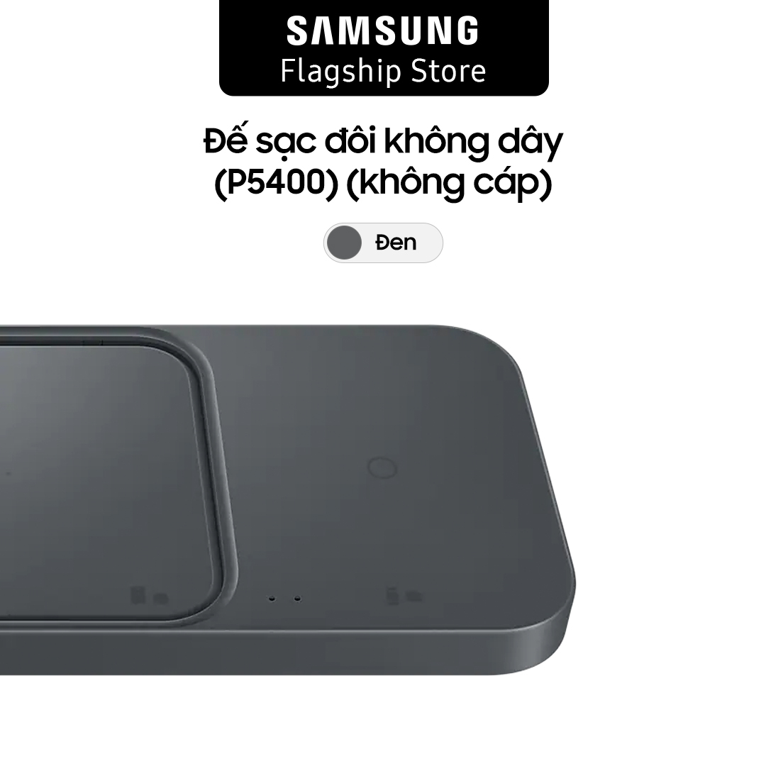 Đế sạc đôi không dây (P5400) (không cáp)
