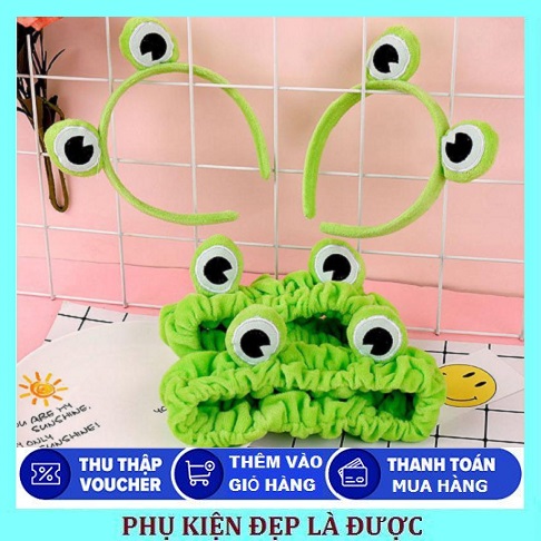 [HCM]Cài Tóc Nữ Dễ Thương Hình Ếch Xanh Siêu Đáng Iu