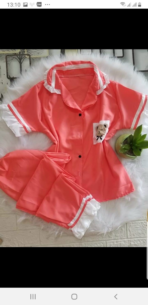 bộ lụa hàn trơn [dưới 58kg]