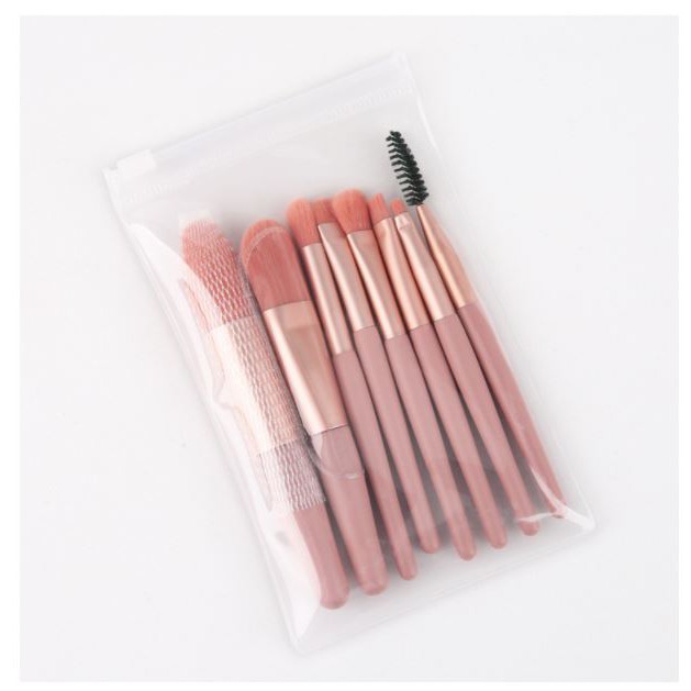 Bộ cọ makeup 8 cây túi zip