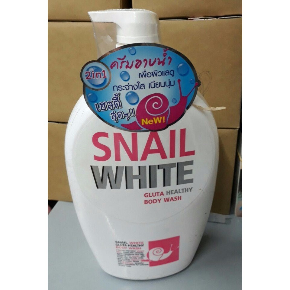 Sữa tắm dưỡng da Snail Gluta Healthy 800ml