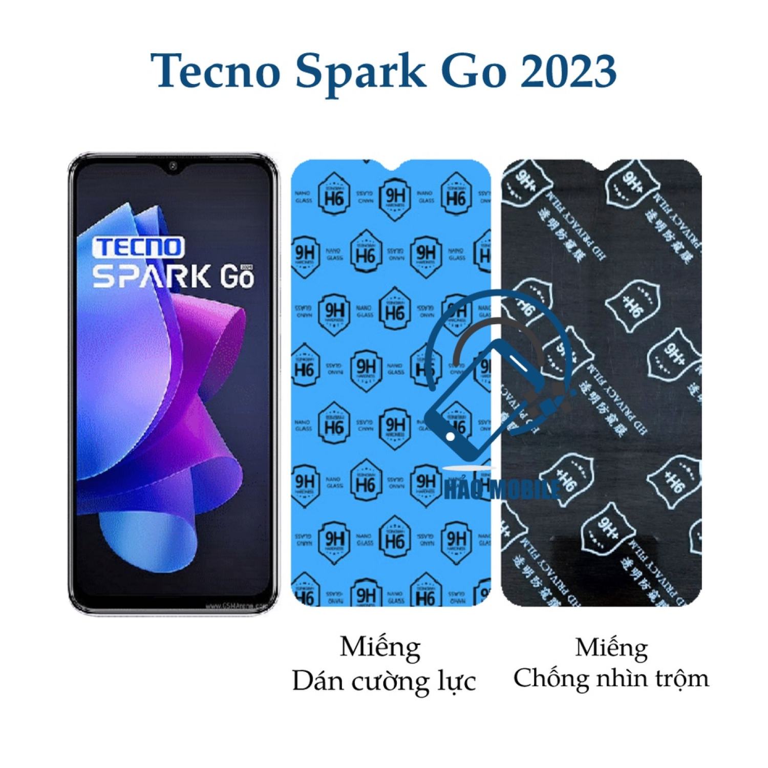Dán cường lực dẻo nano Tecno Spark Go 2023