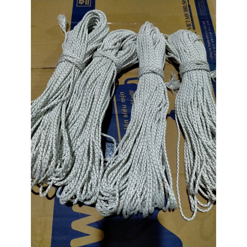 [HCM][cuộn/30m] Dây dù tròn nhỏ - Dây câu cá 2,7mm sợi Polyester