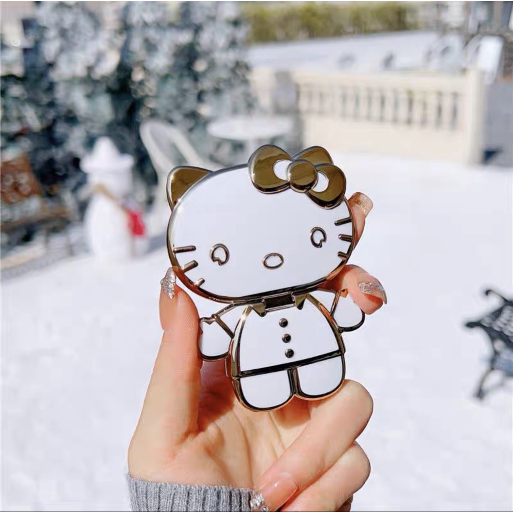 Giá đỡ kèm gương Hello Kitty