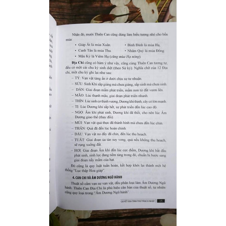 Sách Quyết Địa Tinh Thư Trạch Nhật
