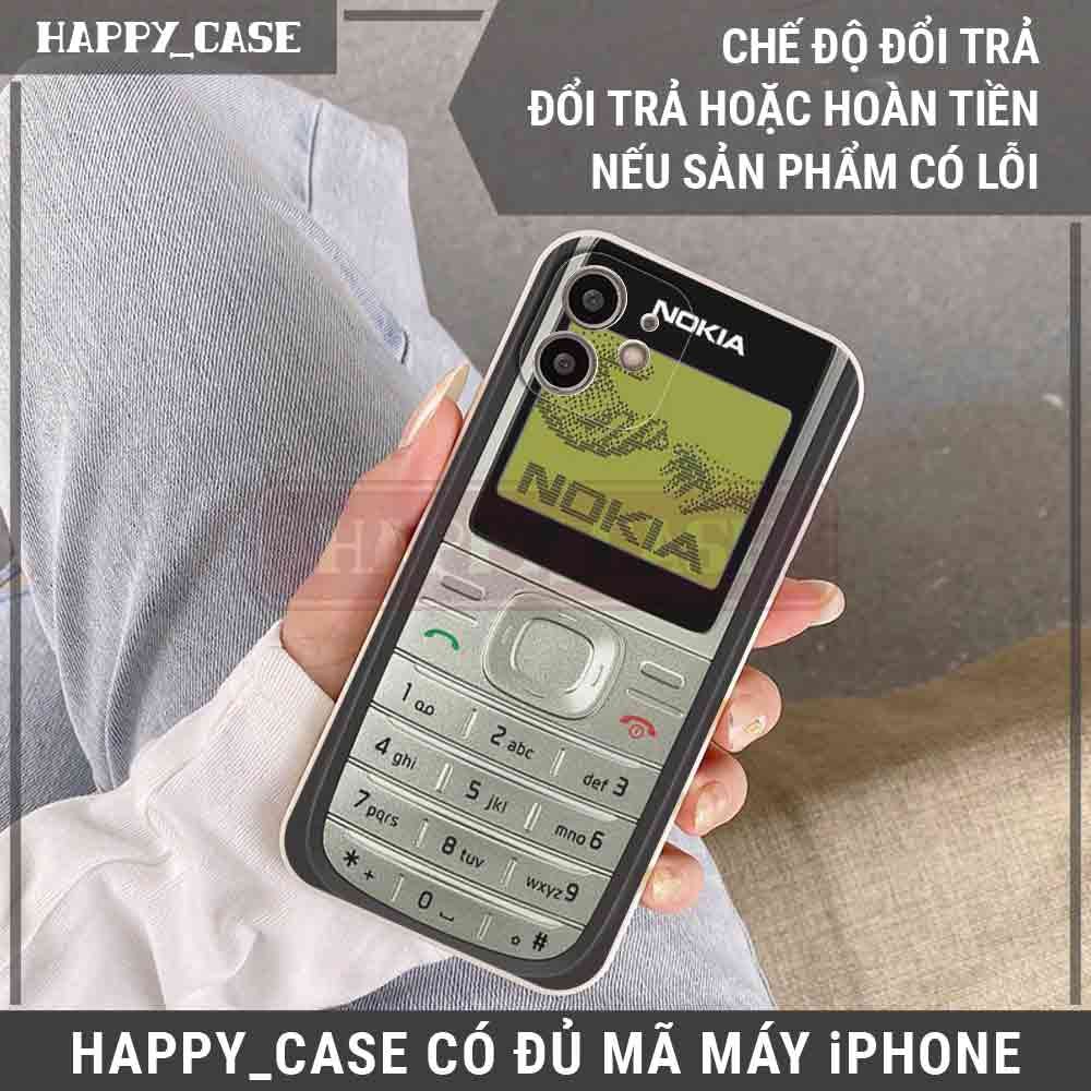 Ốp iPhone P591 Hình Classic Phone Chống Sốc iPhone Happy Case