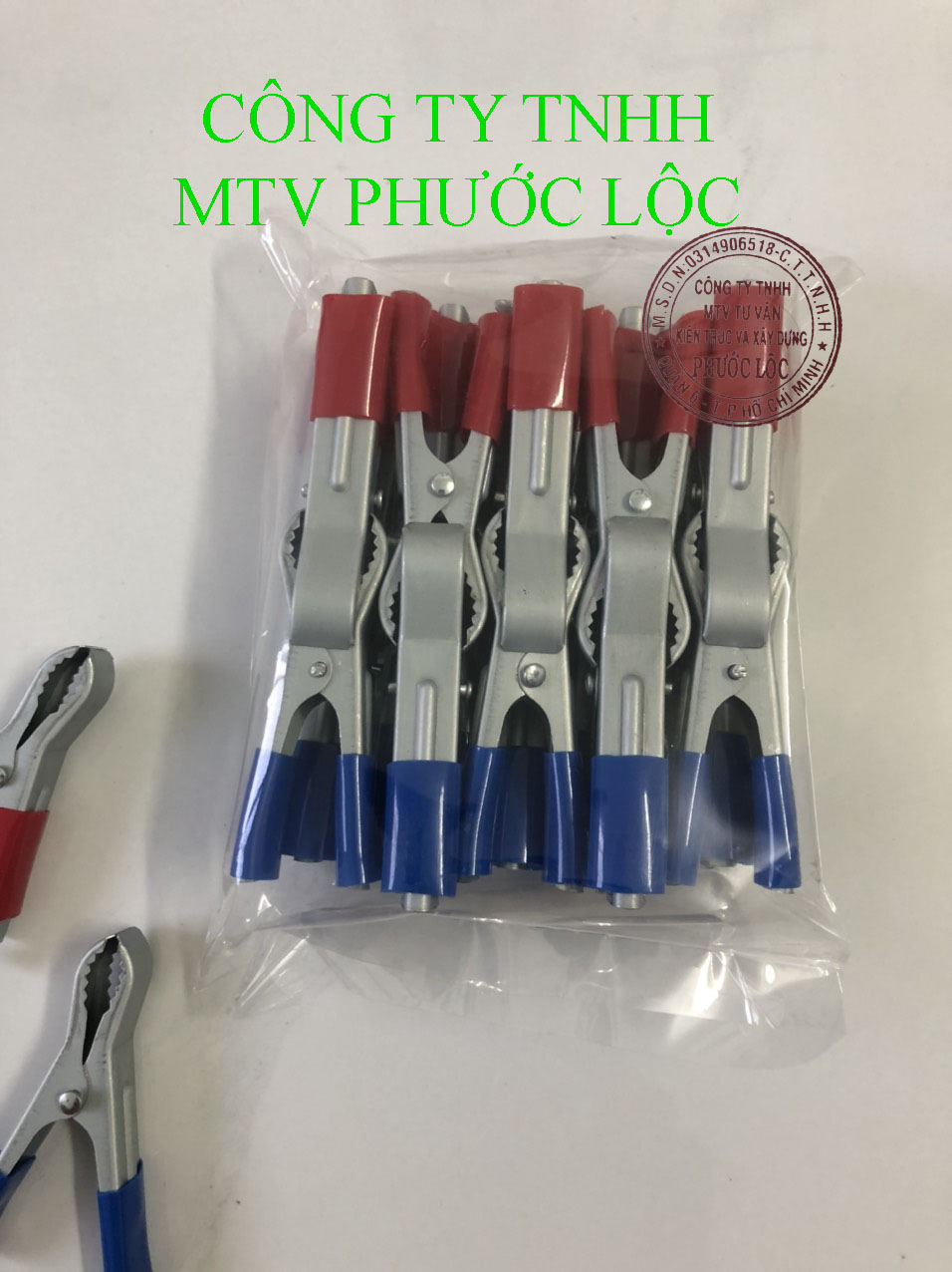KẸP BÌNH ẮC QUY-(10 CẶP XÁM)
