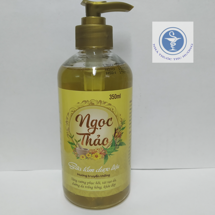 Sữa tắm dược liệu Ngọc Thảo chai 350ml