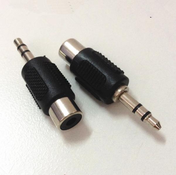 RẮC CẮM AUDIO 3,5MM STEREO RA AV/RCA-1 CHIẾC