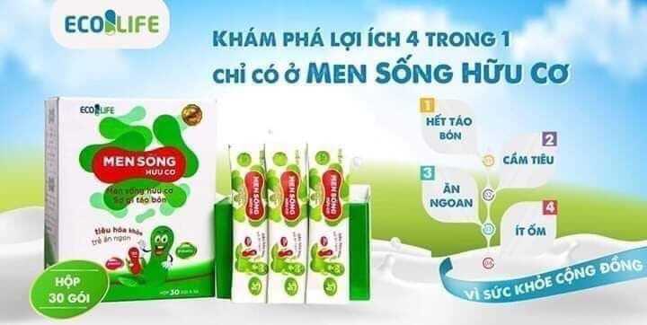 [HCM]Men Sống hữu cơ Ecolife