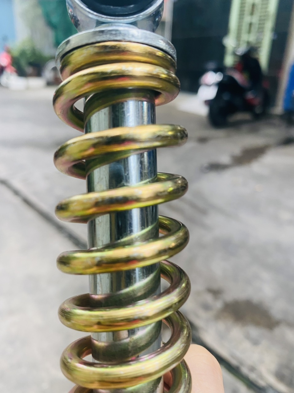 PHUỘC TRƯỚC GIÒ GÀ XE CUB 81