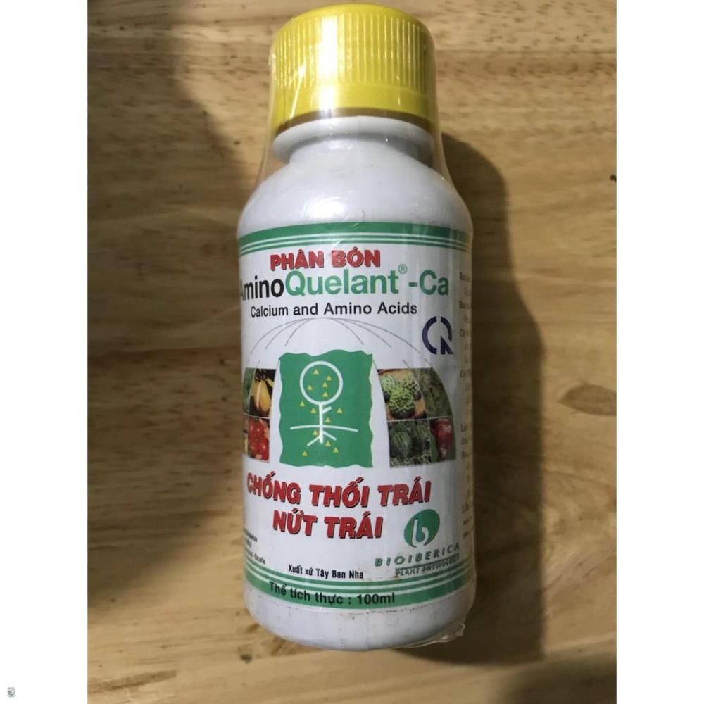 Phân bón lá Amino Ca chống thối trái nứt trái 100ml