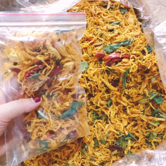 500gr Khô Gà Lá Chanh Loại Ngon