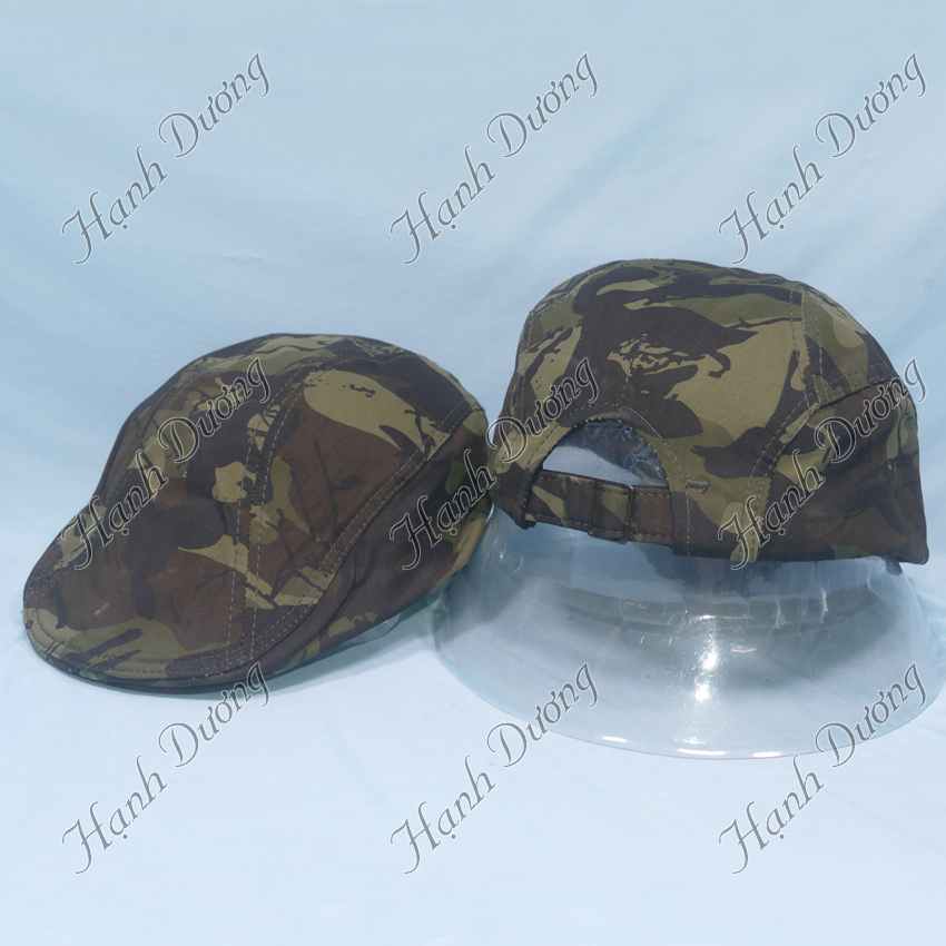 Nón mỏ vịt nón beret , mũ bê rê, mũ mỏ vịt Huy Hoàng người lớn vòng đầu từ 57-58cm chất liệu vải cotton thoáng mát