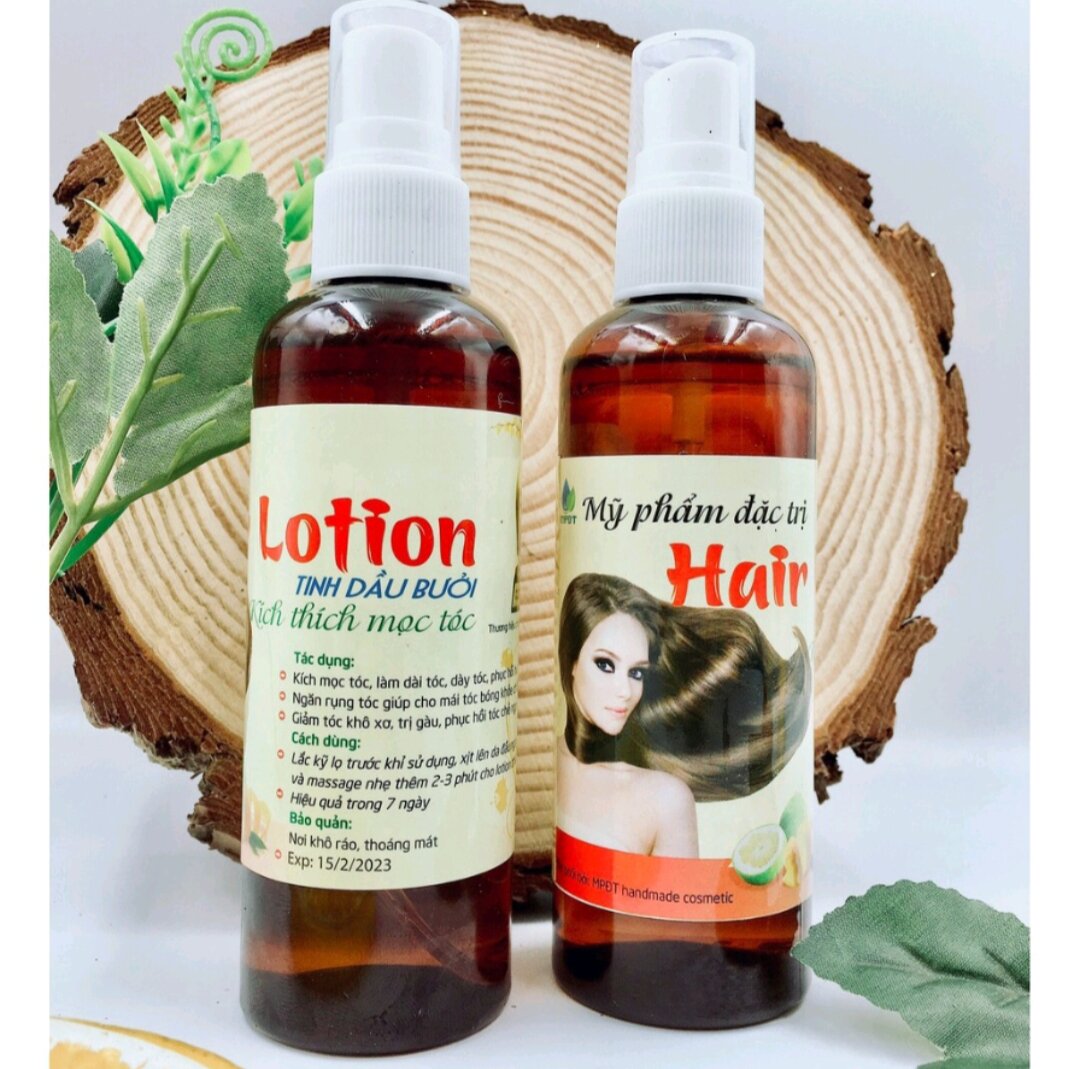 Lotion tinh dầu bưởi kích thích mọc tóc 100ml