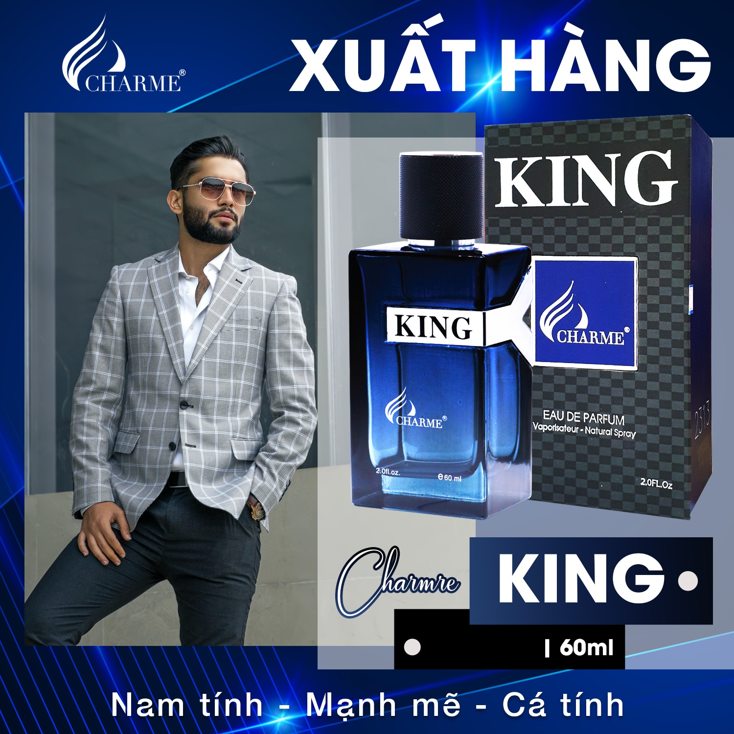Nước hoa Charme King 60ml