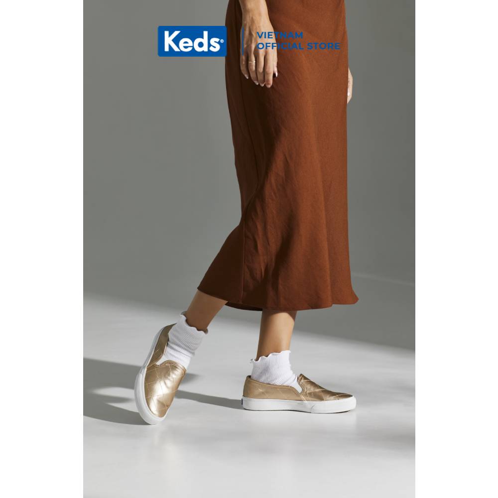 Giày Keds Nữ- Kickstart Quilted PU- KD065601