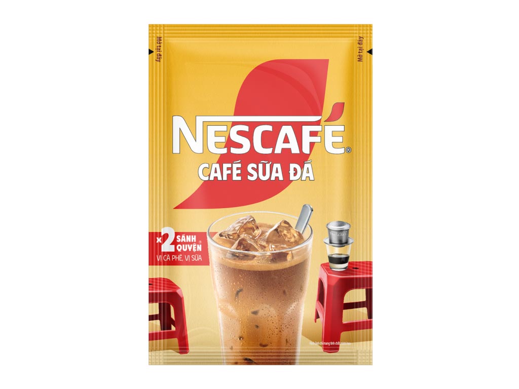 Cà Phê Sữa Đá Nescafé 3 In 1 Bịch 25 Gói