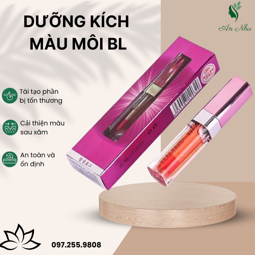 Son Dưỡng Môi Kích màu hàn quốc màu đỏ cam  (combo 10 tuýp)