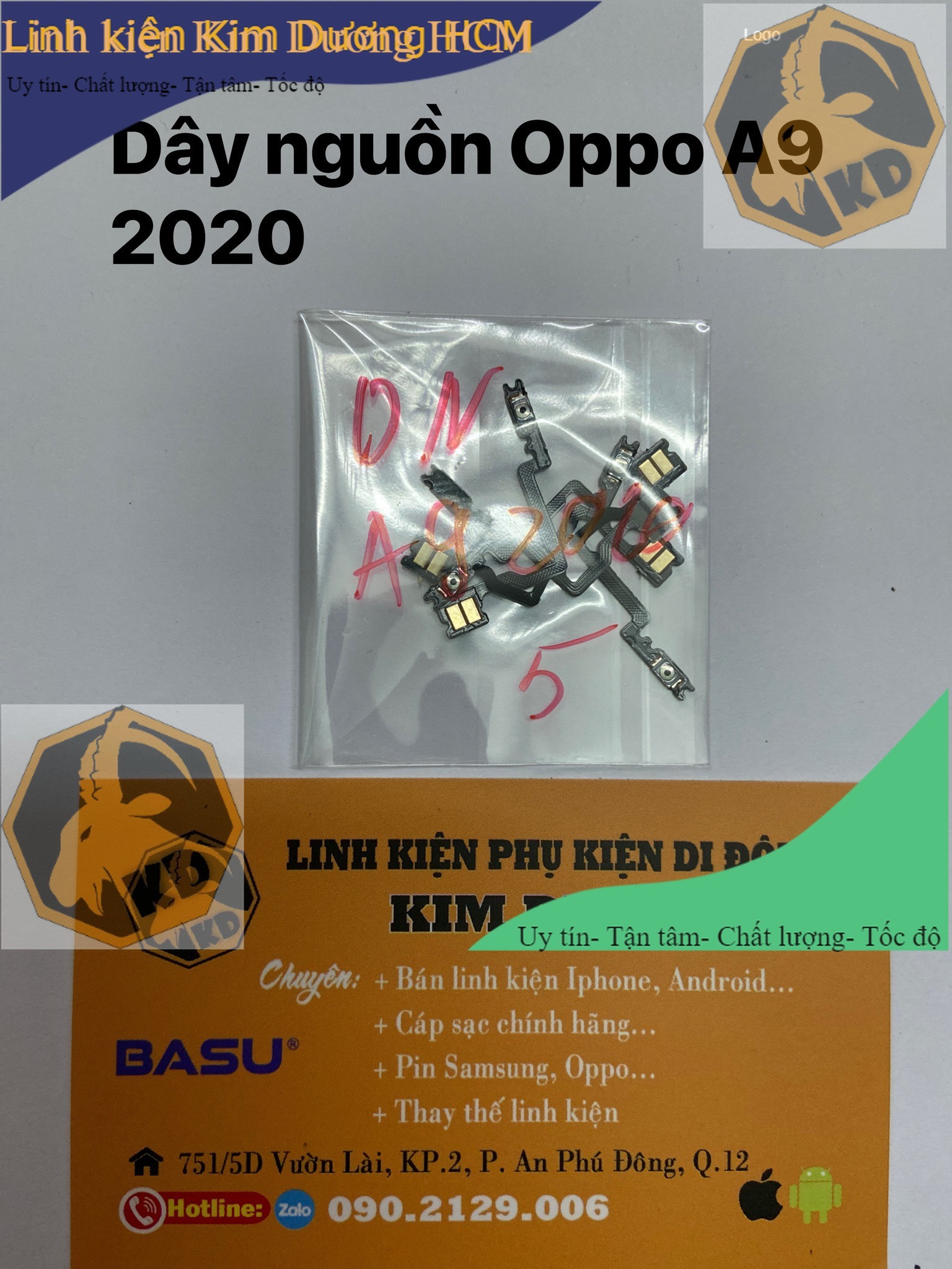 [HCM]Dây nút nguồn Oppo A9 2020 A5 2020 A11X