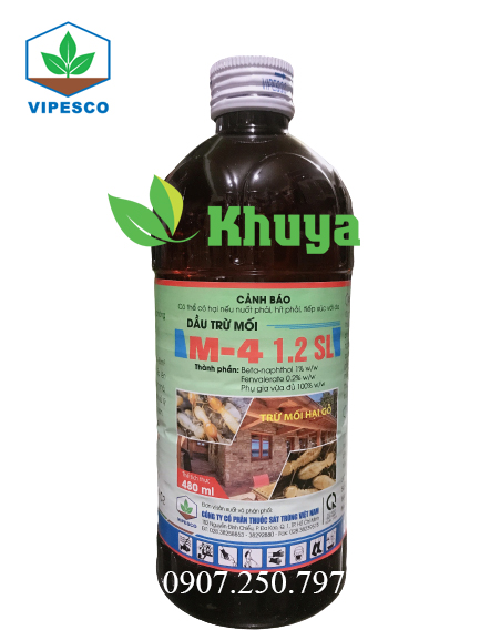 Dầu trừ mối m-4 1.2sl 480ml vipesco