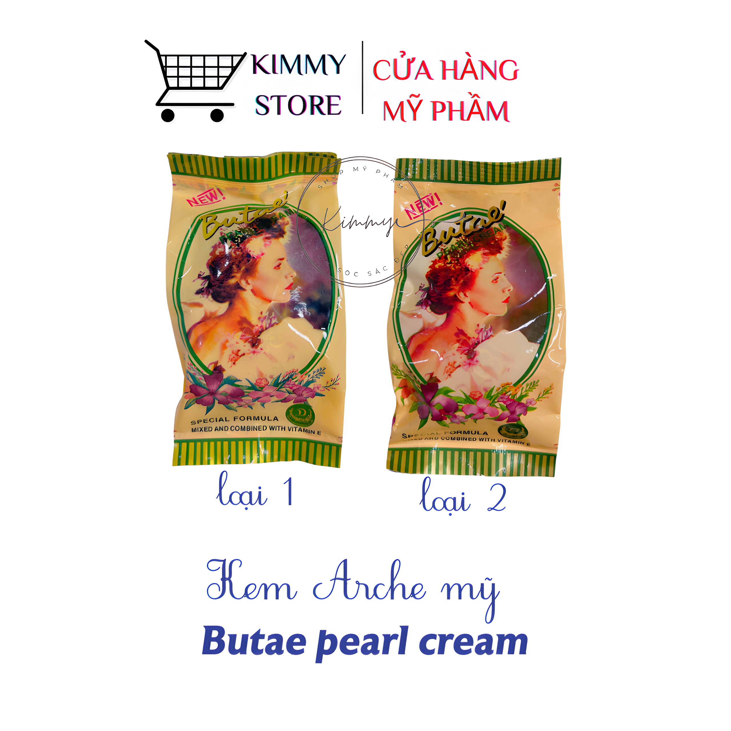 Lẻ hộp kem trắng da Arche Ac mỹ Butae