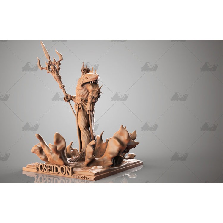 File in 3D Poseidon