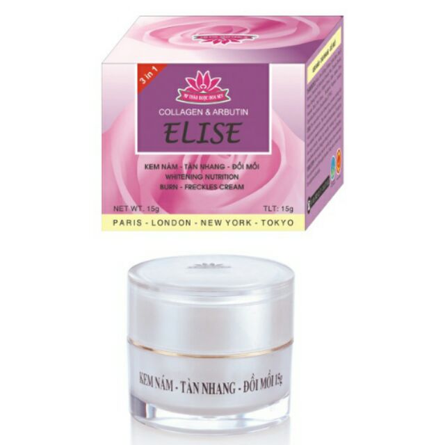 Kem elise nám tàn nhang đồi mồi 10g - 15g