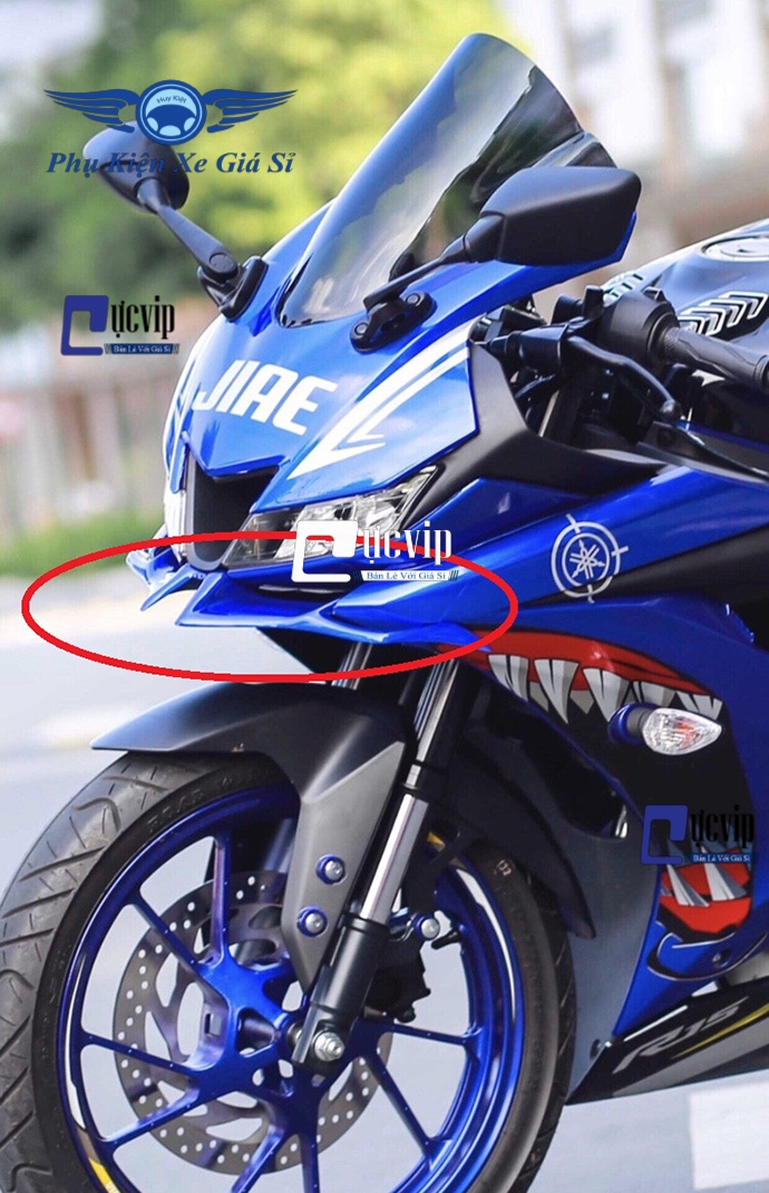 [HCM]Cánh Gió Trước Cho Xe Yamaha R15 MS1633