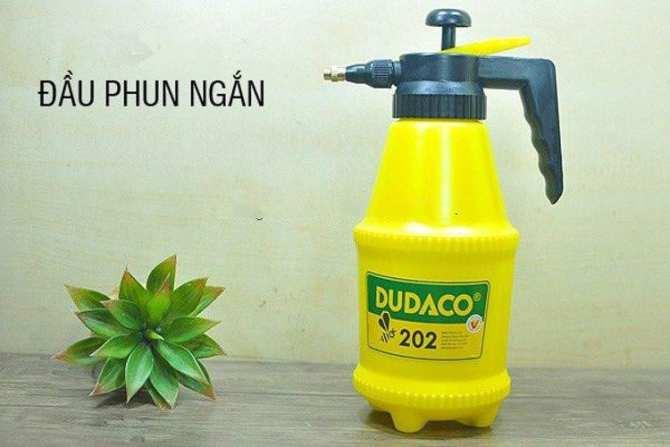 Bình xịt phun sương tưới nước Dudaco 202 2L (Vàng)