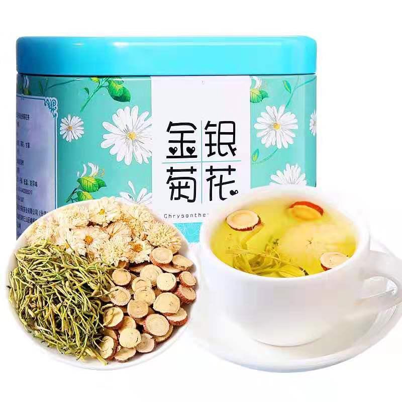[HCM]Set 10 Gói TRÀ KIM NGÂN - HOA CÚC - SƠN TRA (Thanh Nhiệt Giải Độc)