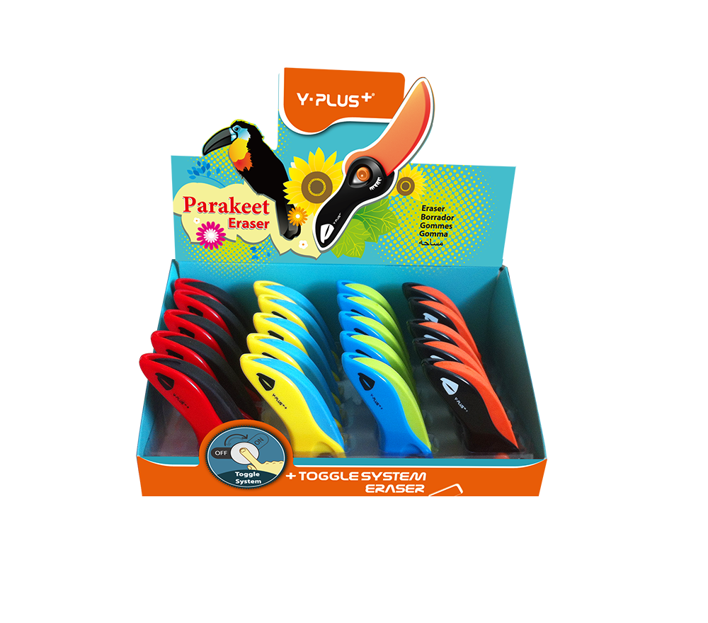 Tẩy bấm vẹt parakeet yplus - ex1301