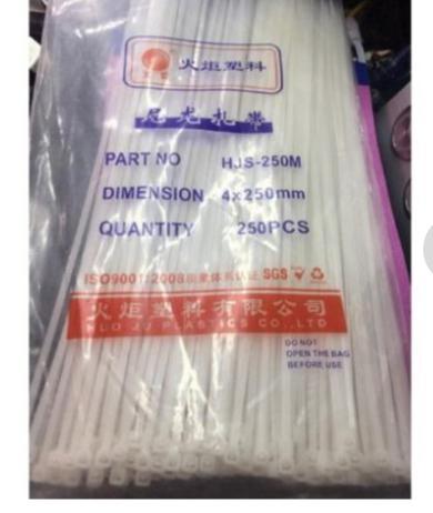 Dây thít (nylon cable) 4x250mm 250 sợi/túi