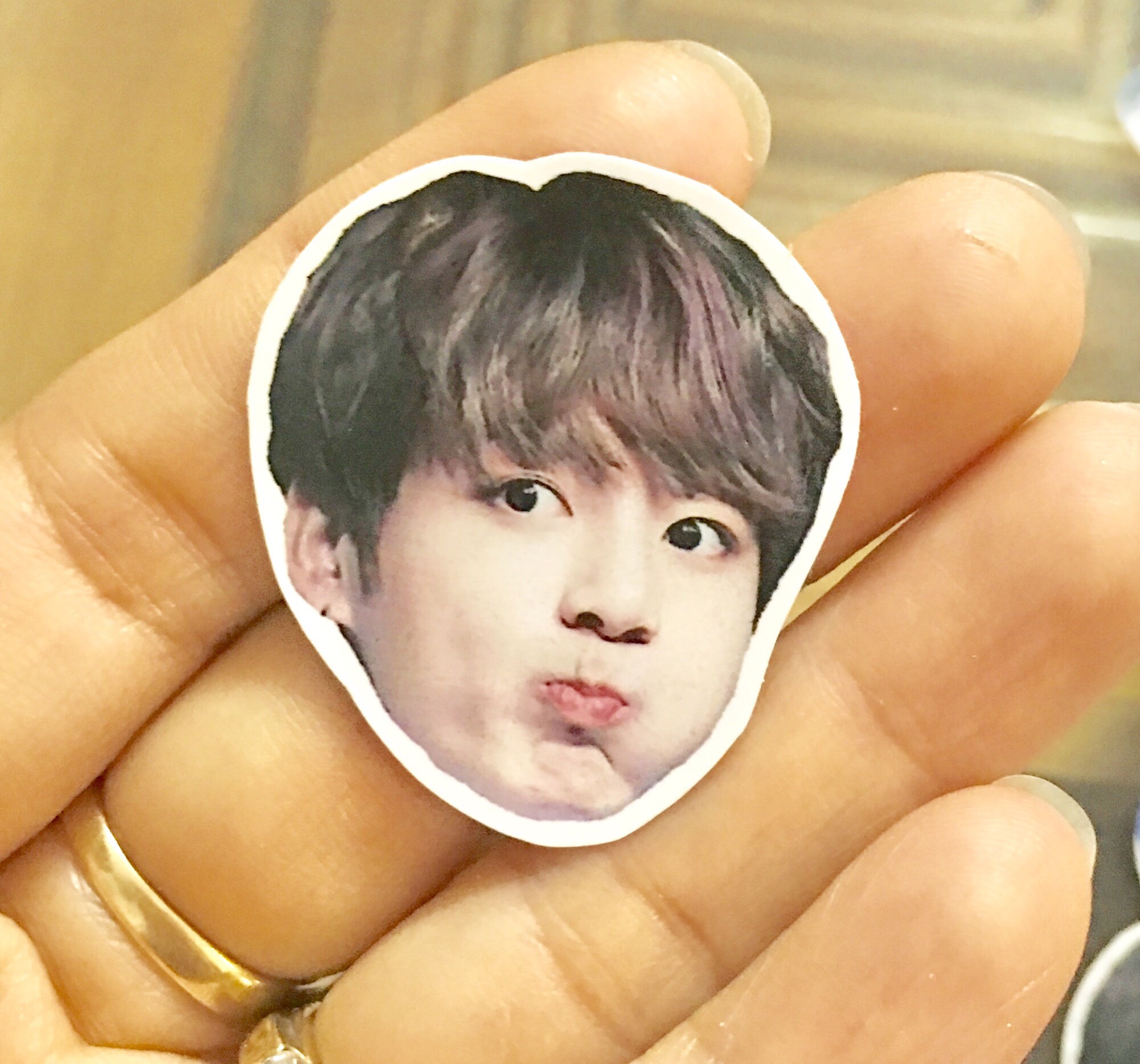 Ảnh sticker JUNGKOOK COMBO 50 CÁI  Ảnh